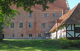 Klostret set fra Odense å